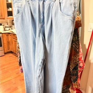 We The Free Denim pleated